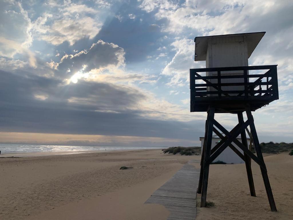 Chalet En La Misma Playa Punta Umbría Eksteriør billede