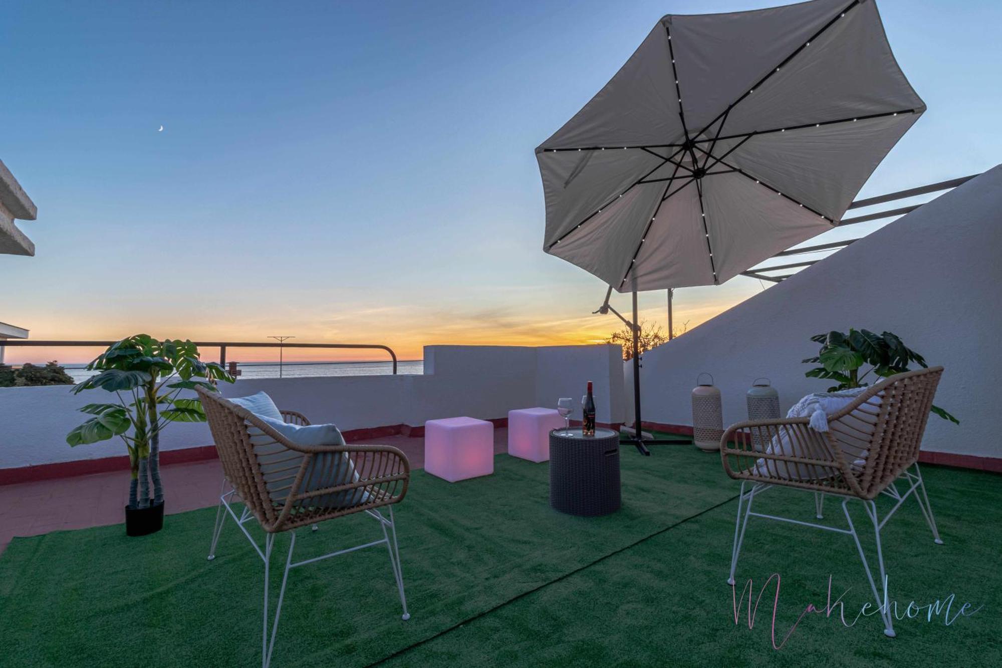 Chalet En La Misma Playa Punta Umbría Eksteriør billede